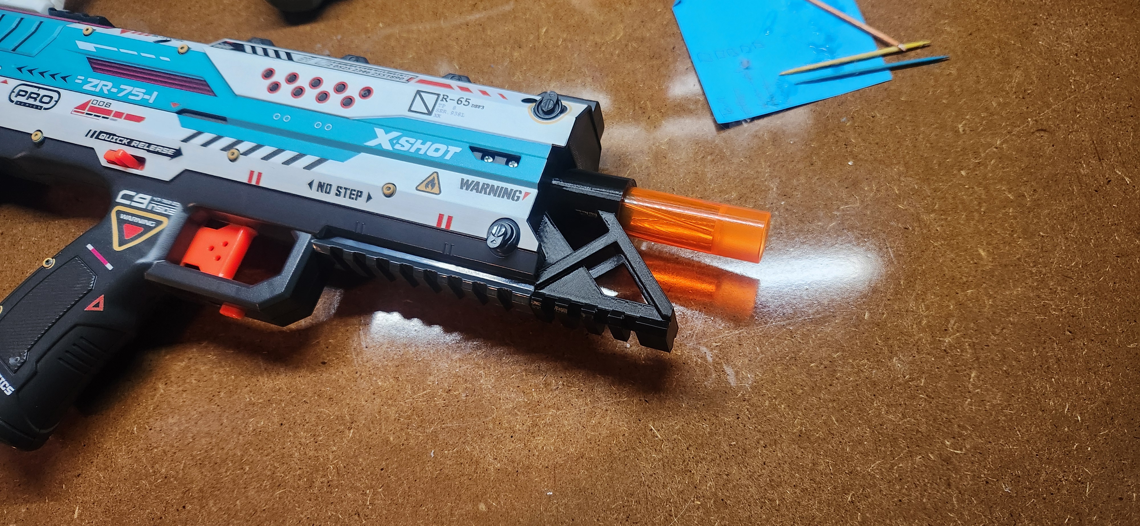 X shot Fury X Pic extension and scar adapter