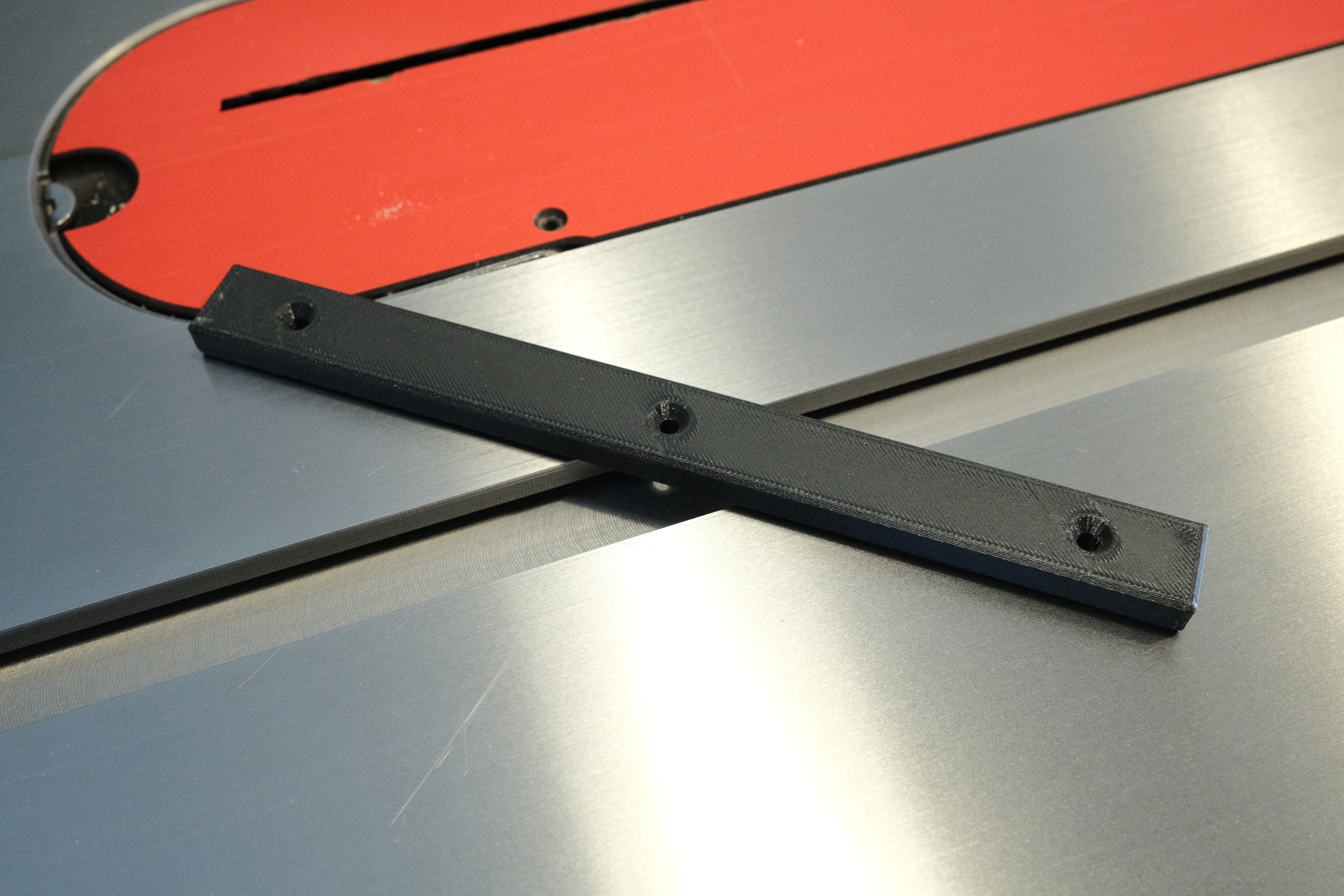 Table Saw Miter Slot Runner (SawStop)