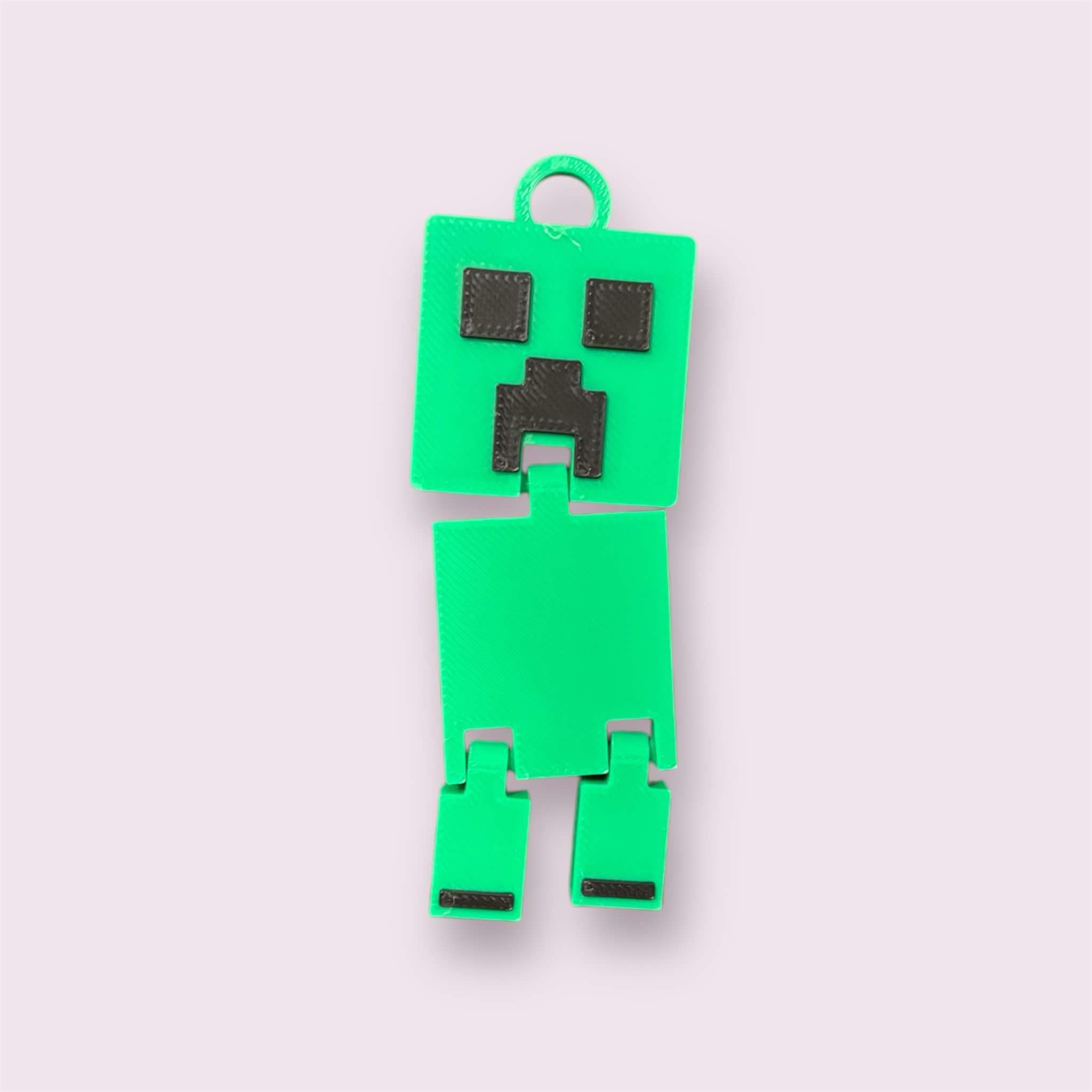 Minecraft Creeper Flexi Keychain