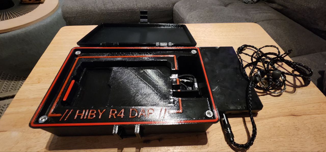 Audiophile Armor - Hiby R4 Pro DAP - Rugged Enclosure