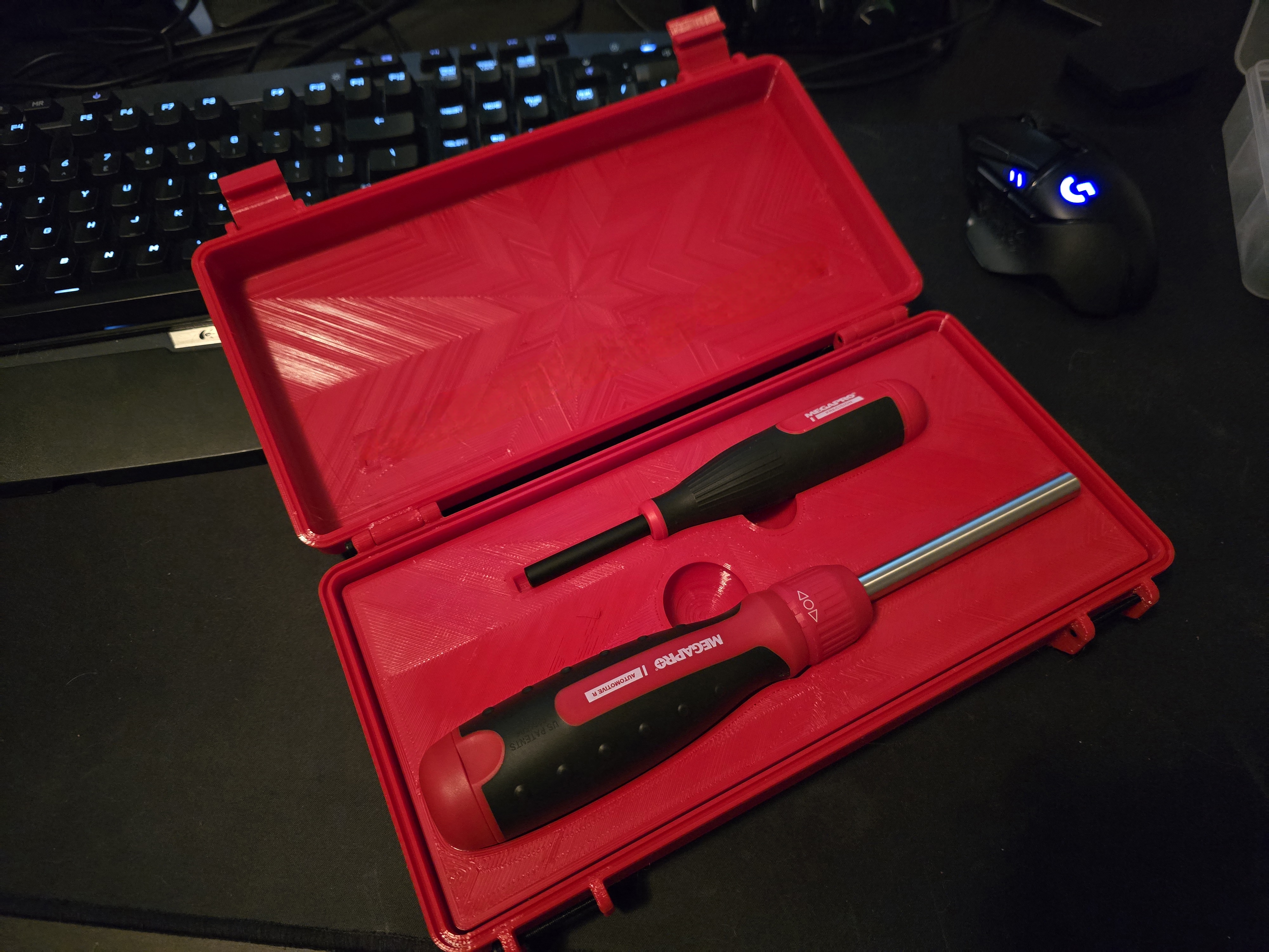 Rugged Box for Megapro Automotive and Precision Screwdrivers