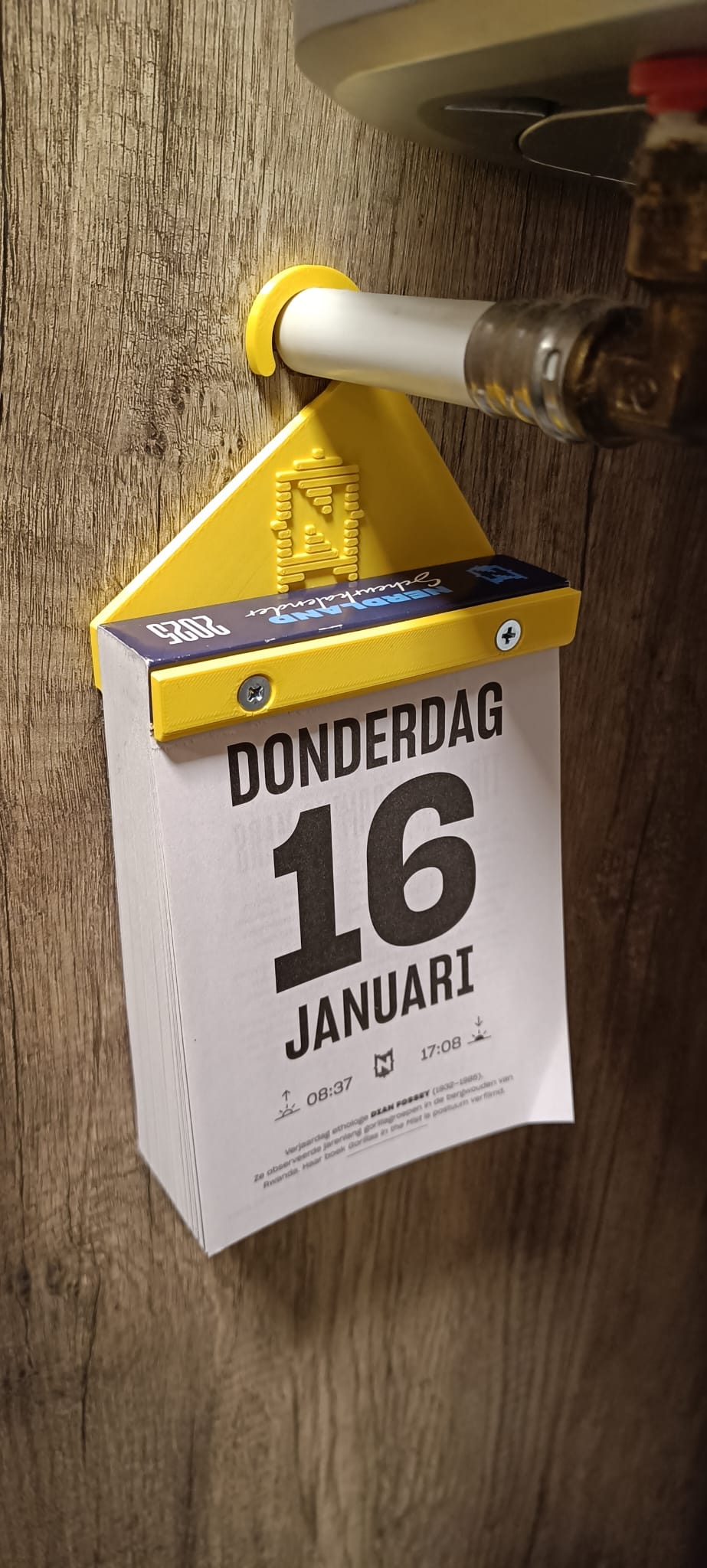 Nerdland (or other) calender holder