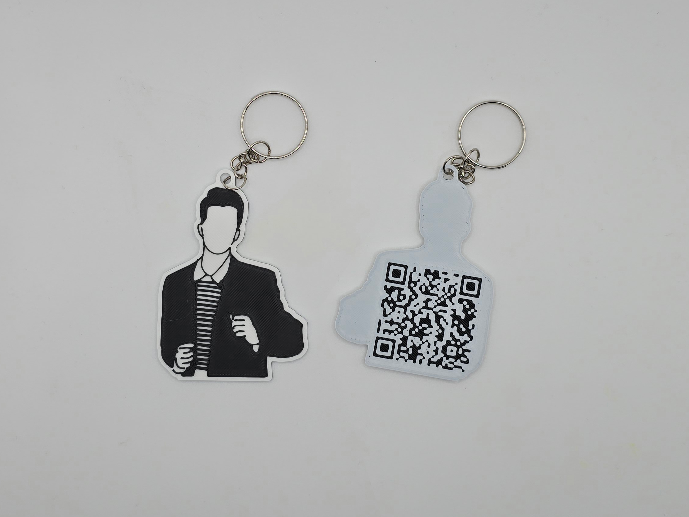 Rickroll QR Code Keychain (No MMU/AMS)