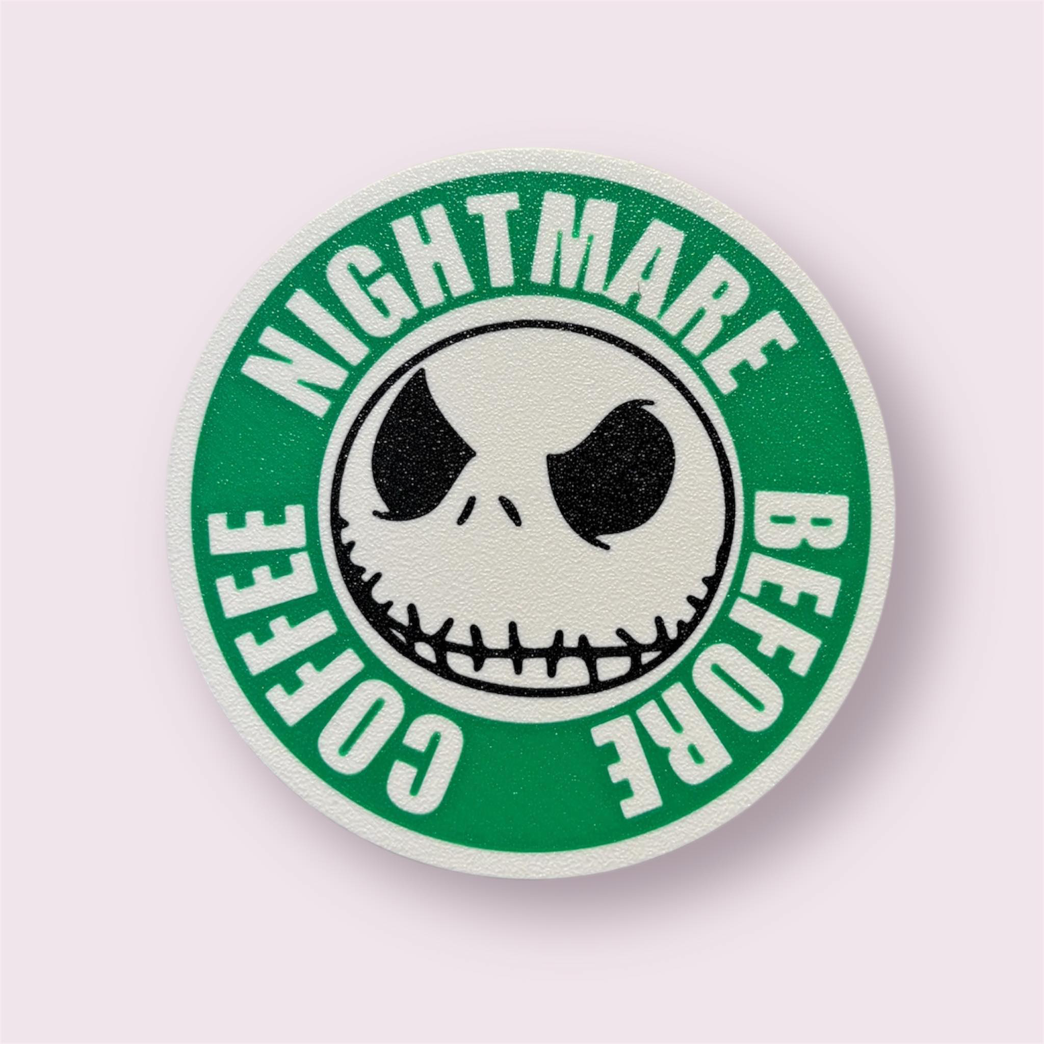 Nightmare before Coffee Coaster