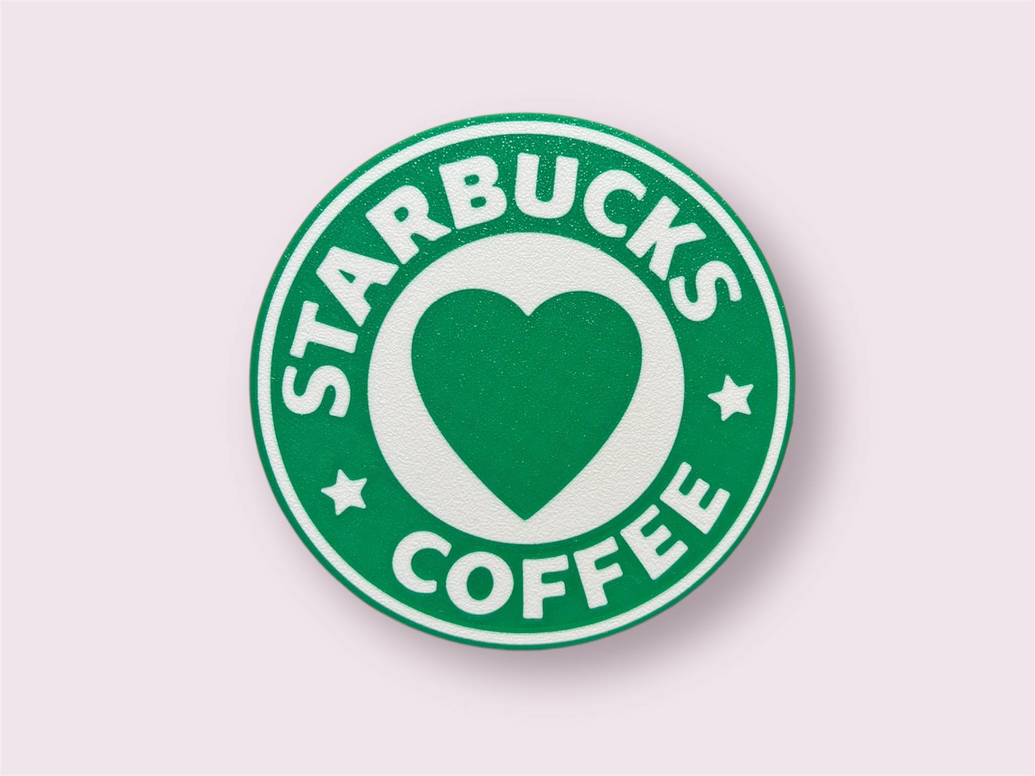 Starbucks Heart Drink Coaster