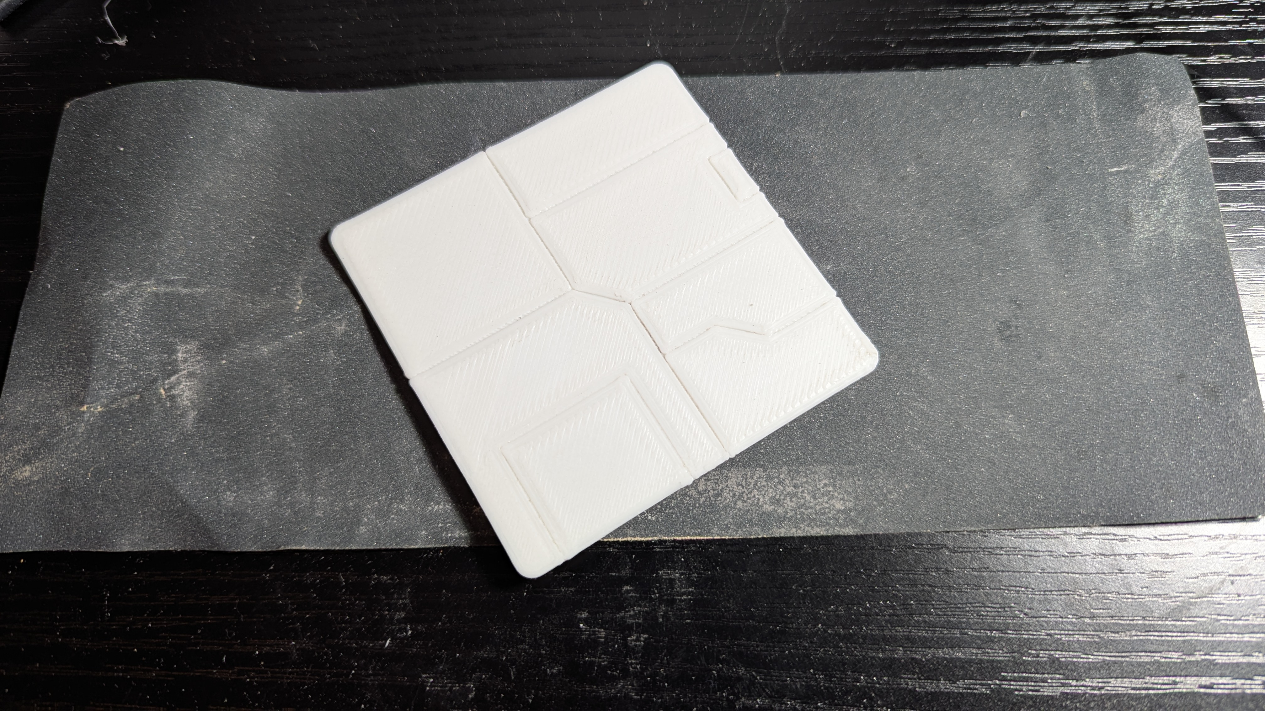 PLA Plate for Scribing/Masking/Painting Practice