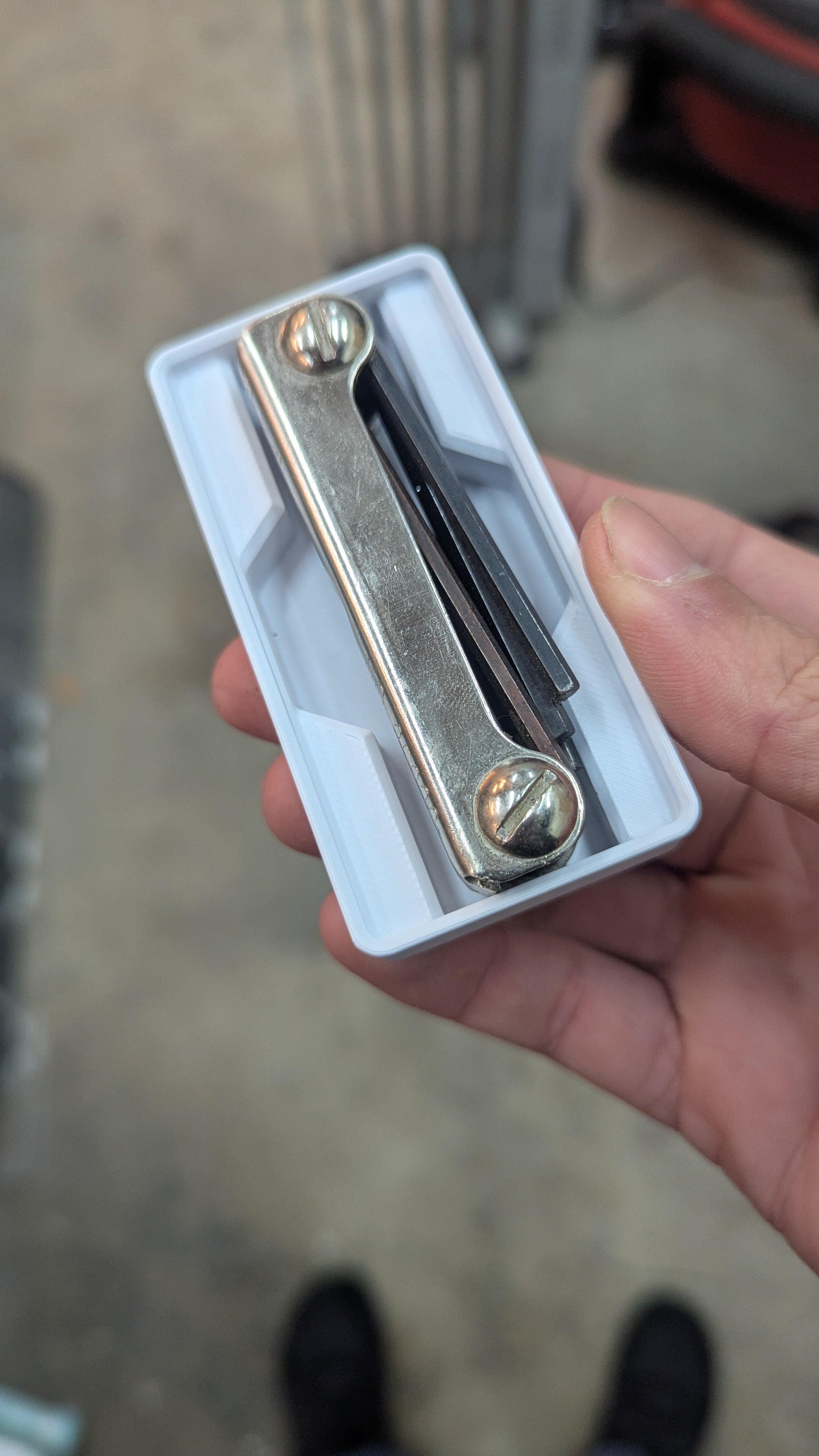 Gridfinity Popular Mechanics Allen Key Set Holder