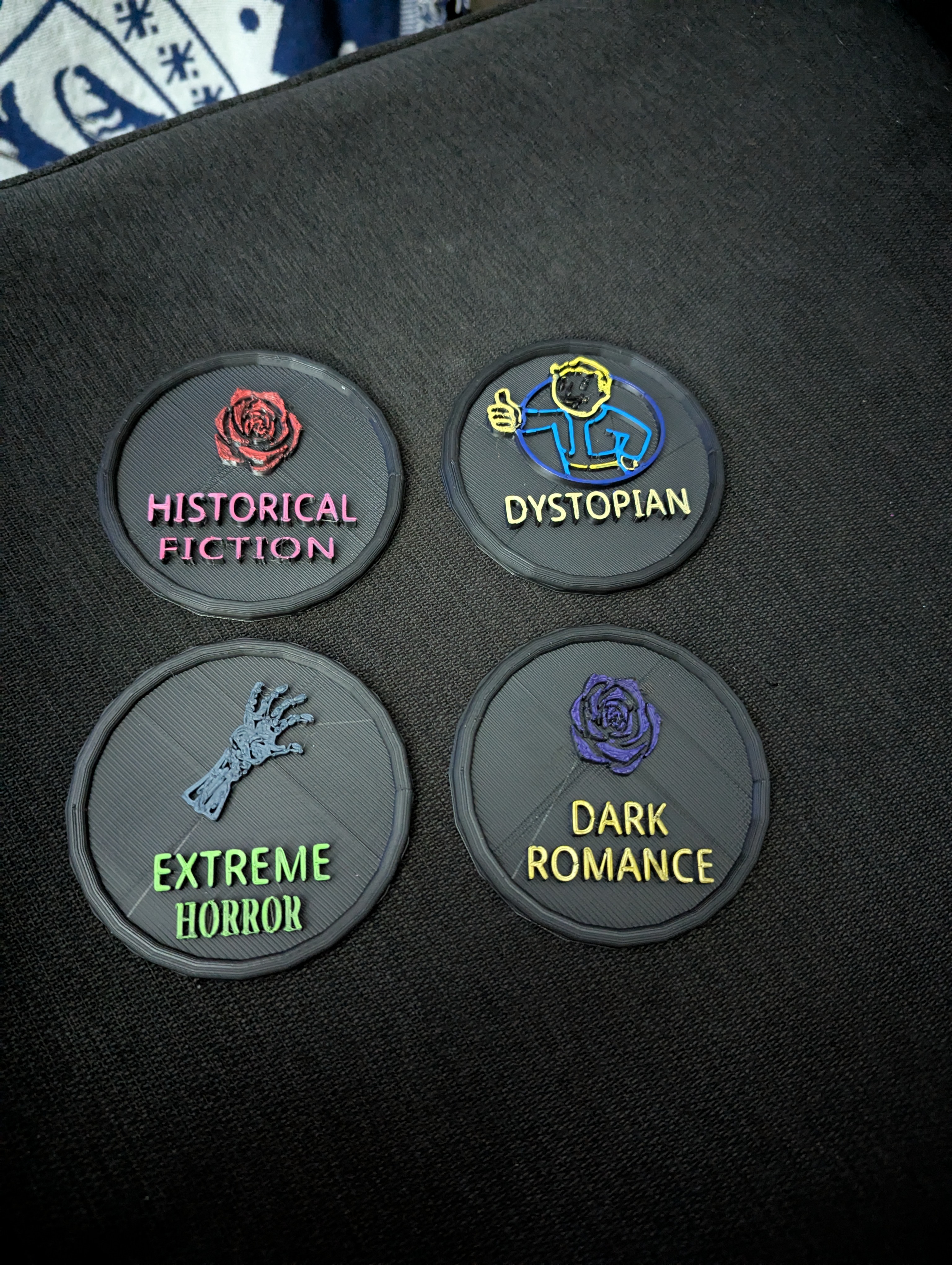 Bookshelf Genre Tags