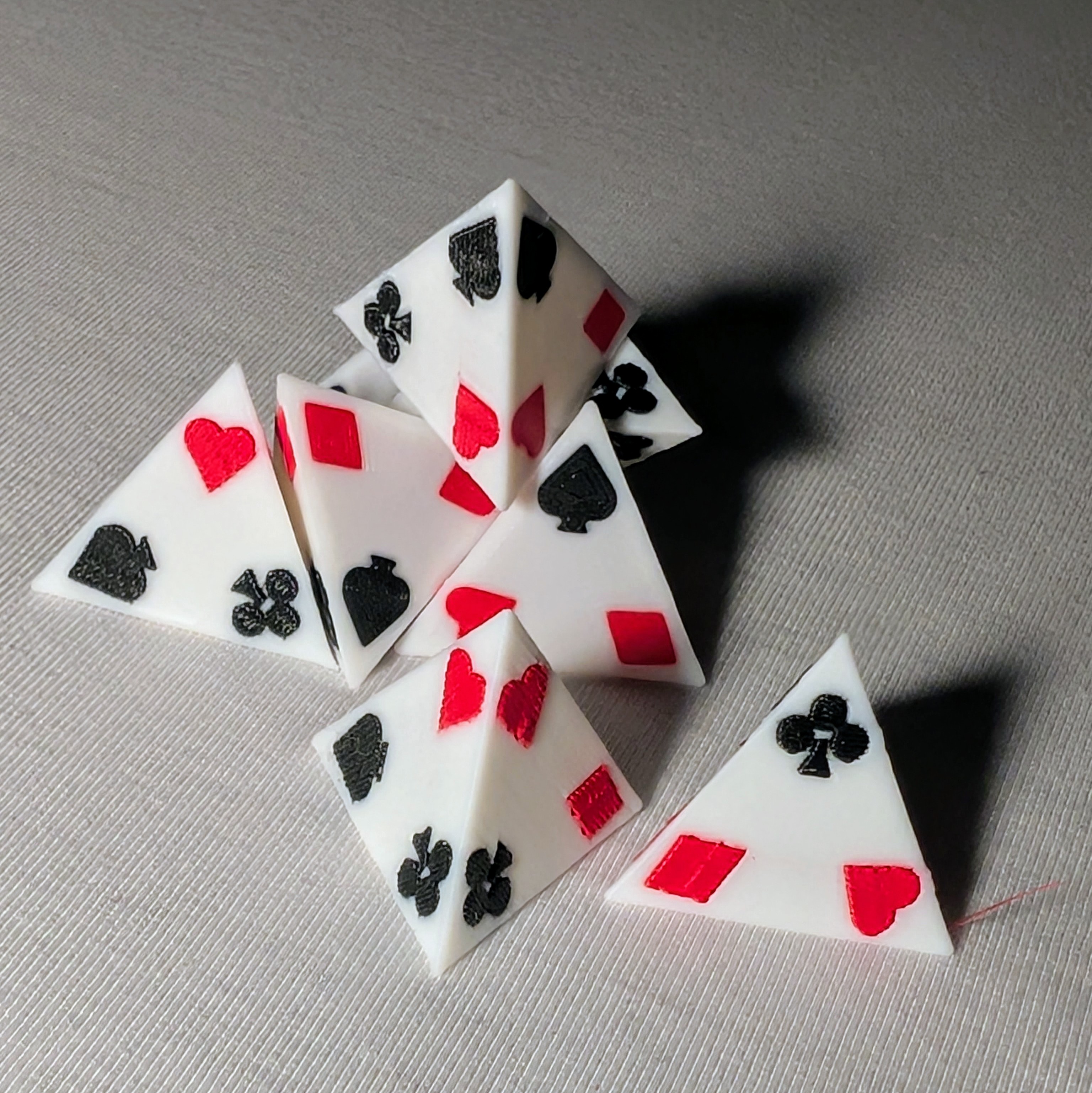 Playing Card Suit Dice