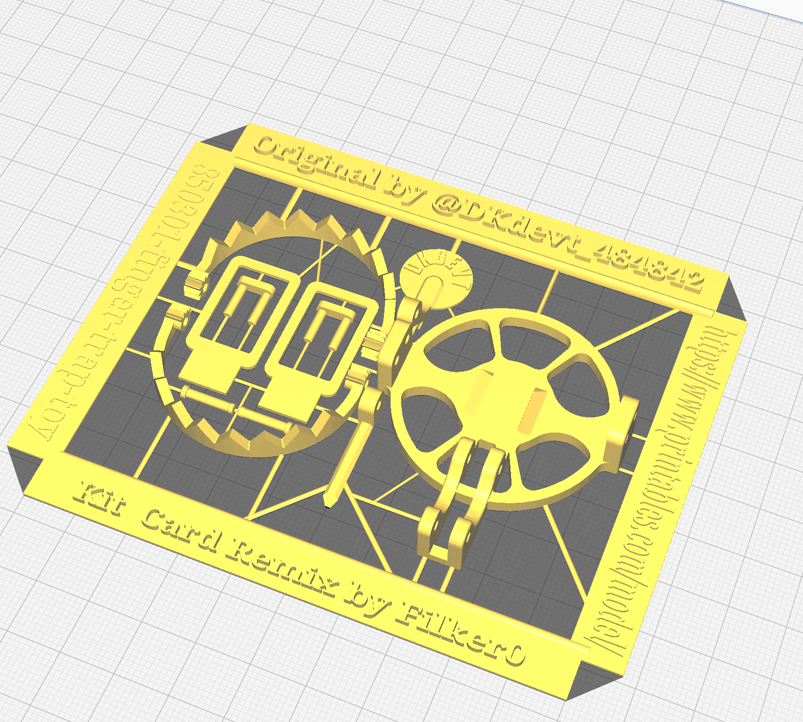Finger Trap Kit Card (Remix)