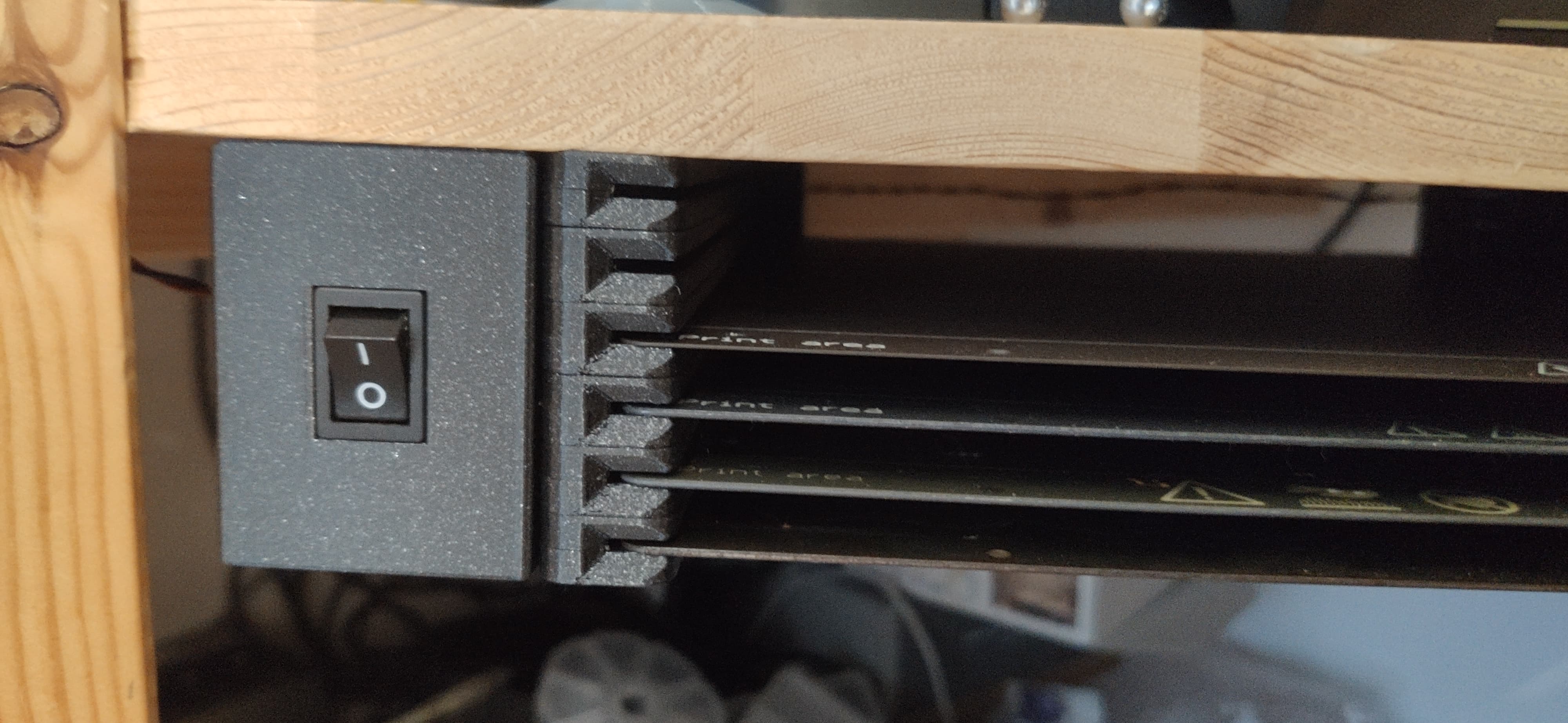 LED switch holder