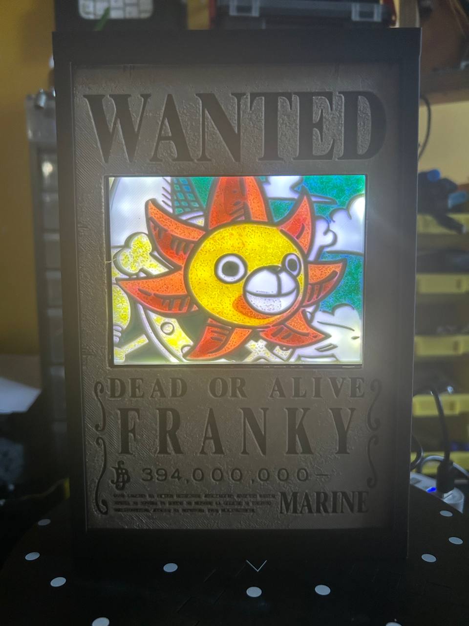 Wanted Poster of Franky