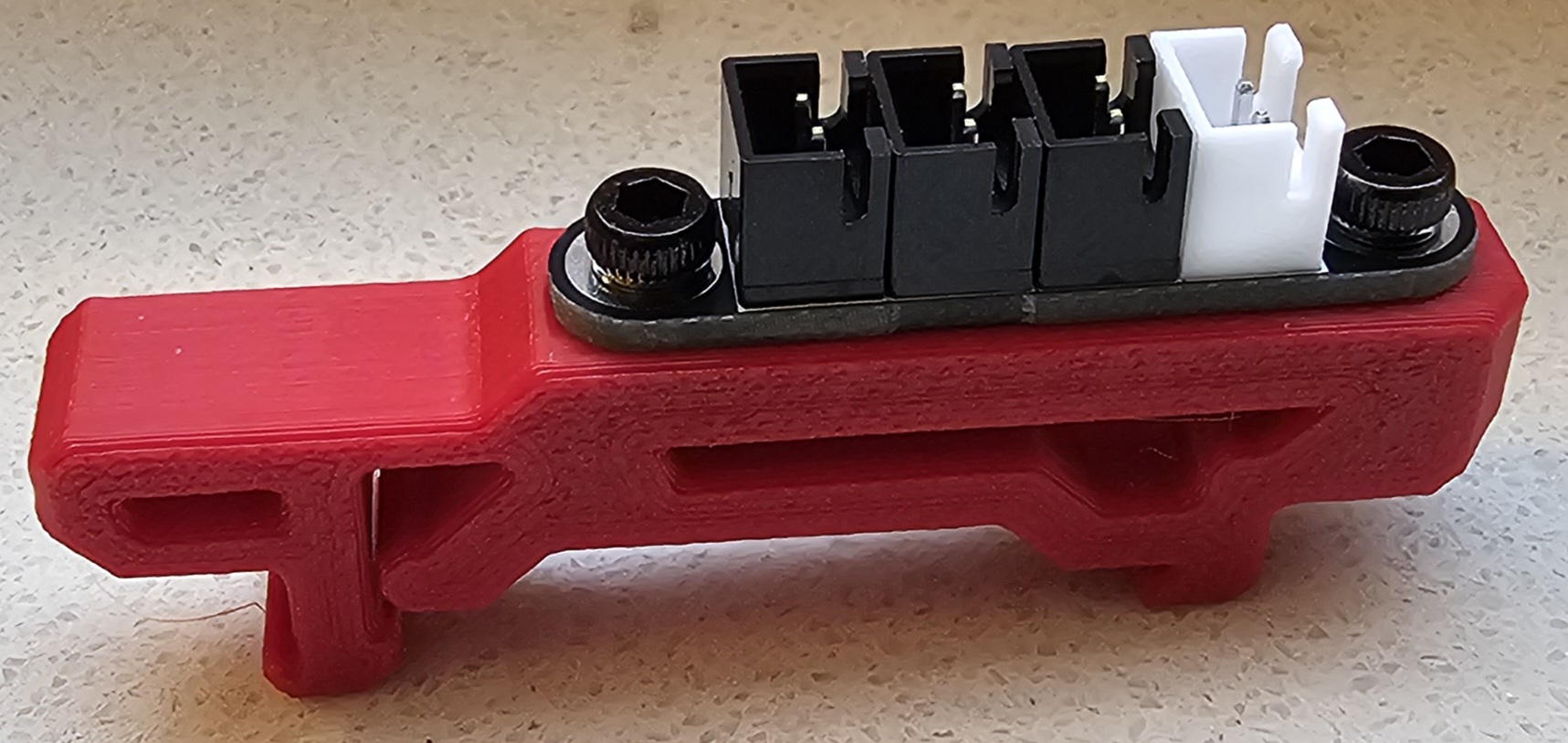 xbst JST XH fan splitter DIN rail mount