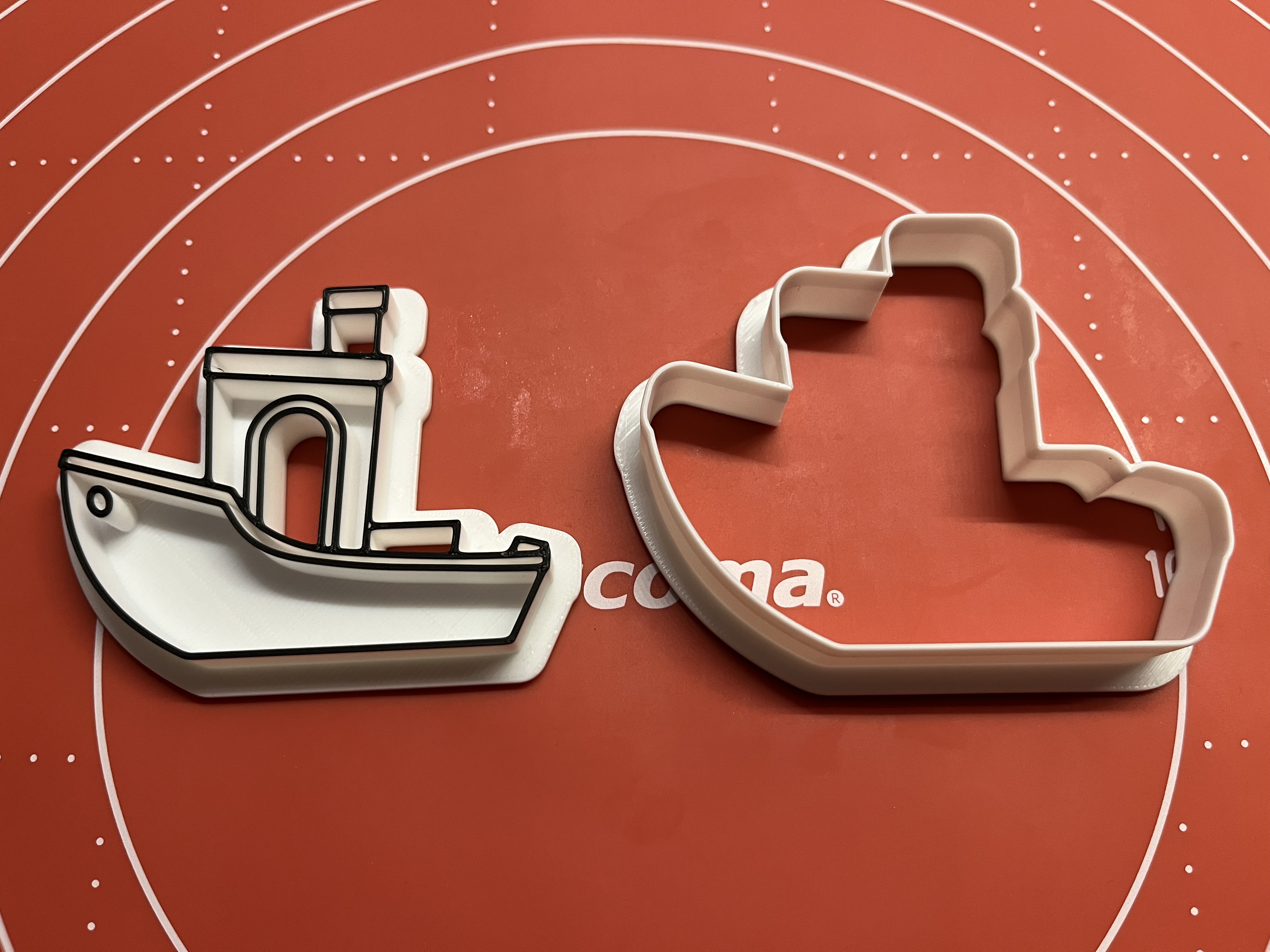 Miniatura 3 do modelo 3D 3D Benchy cookie cutter