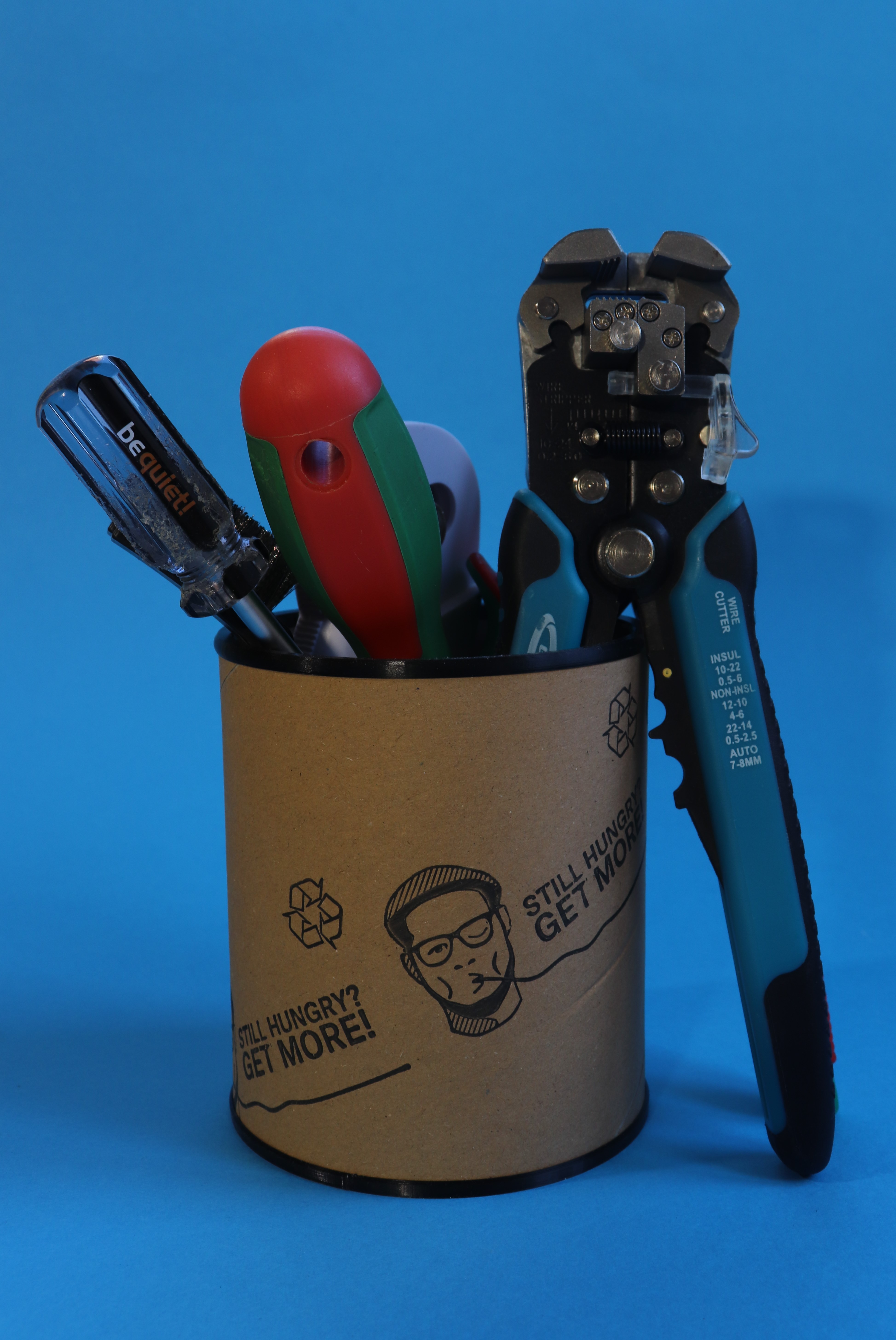 Pencil holder / tool holder - Prusament spool upcycling