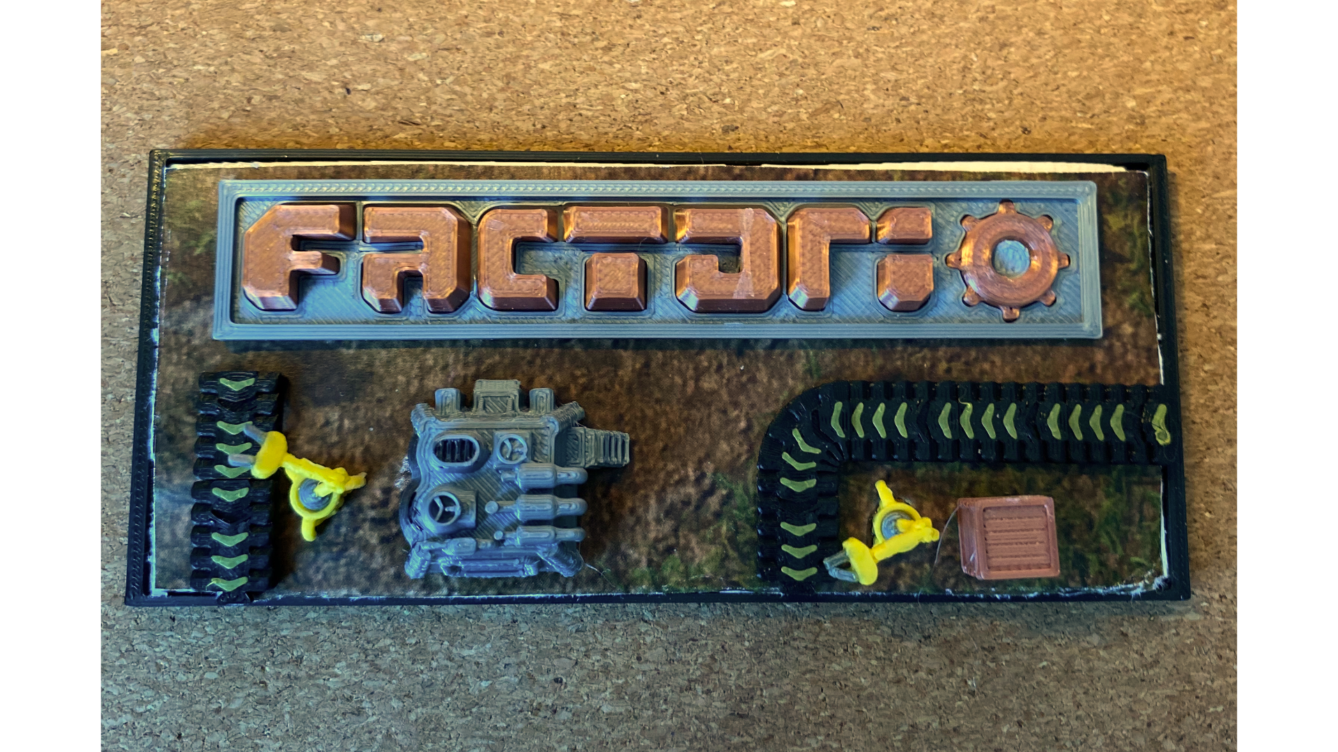 factorio wall art miniature