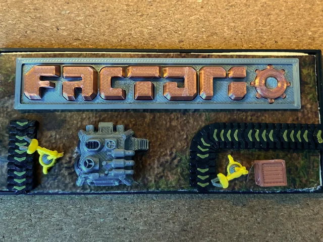 factorio wall art miniature