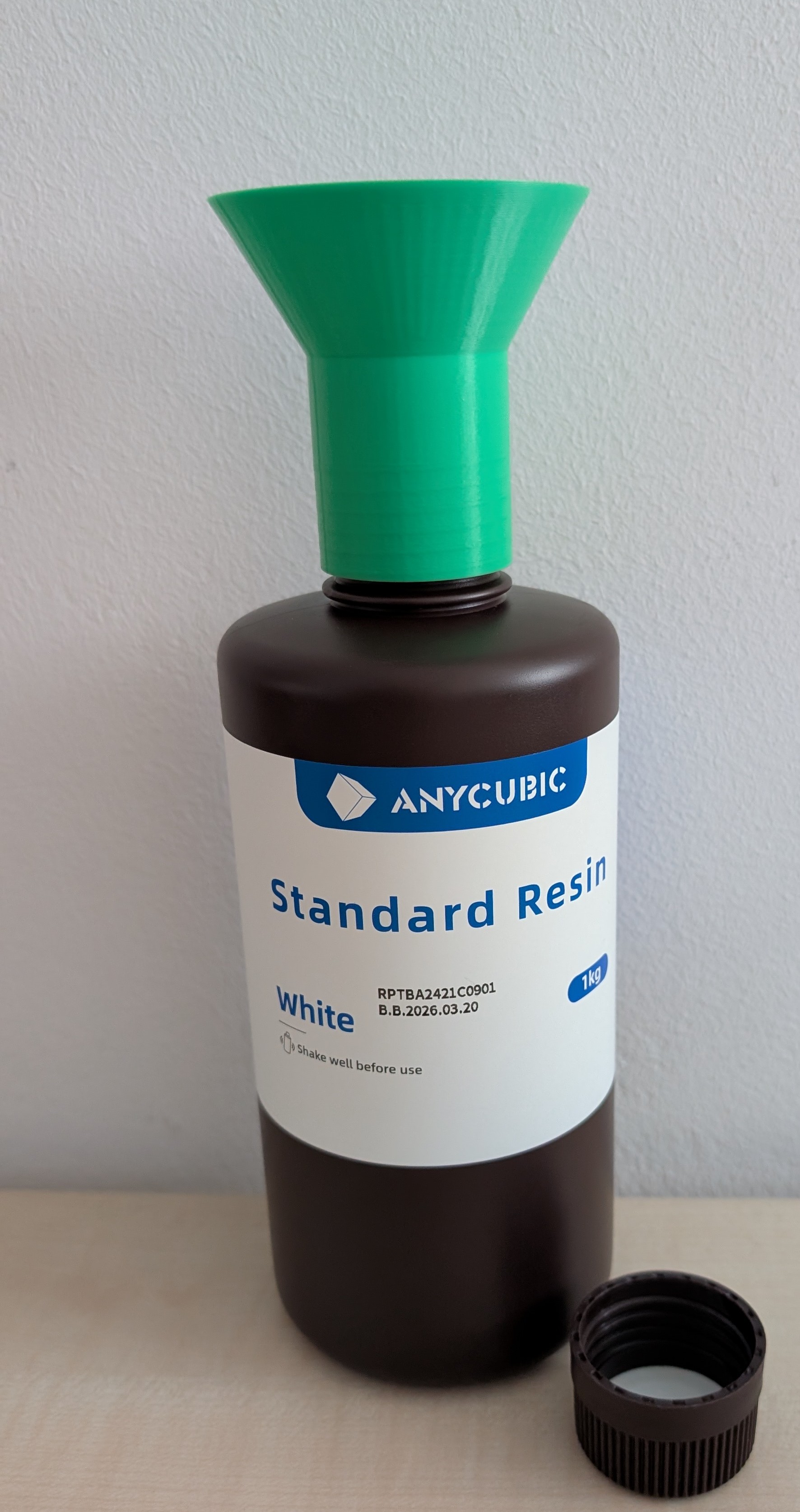 Resin Filter - Screw on Bottle - fully printed