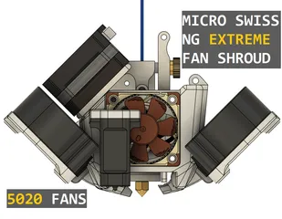 Micro Swiss Extreme Fan Shroud V2