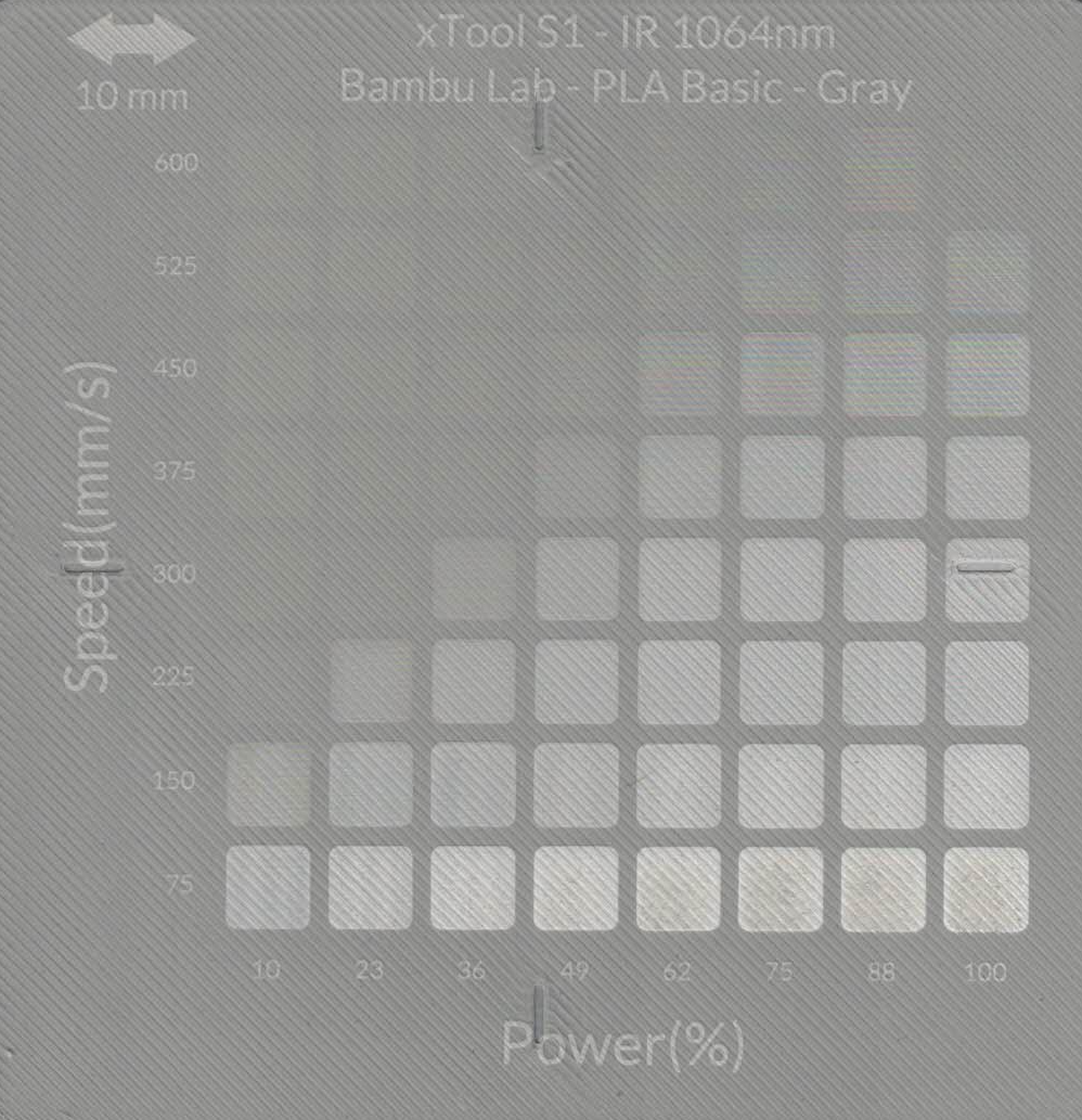 xTool Material Test Array Coupon — miniatura 5