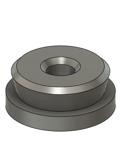 Flashforge Creator 3 filament tube mount for toolhead