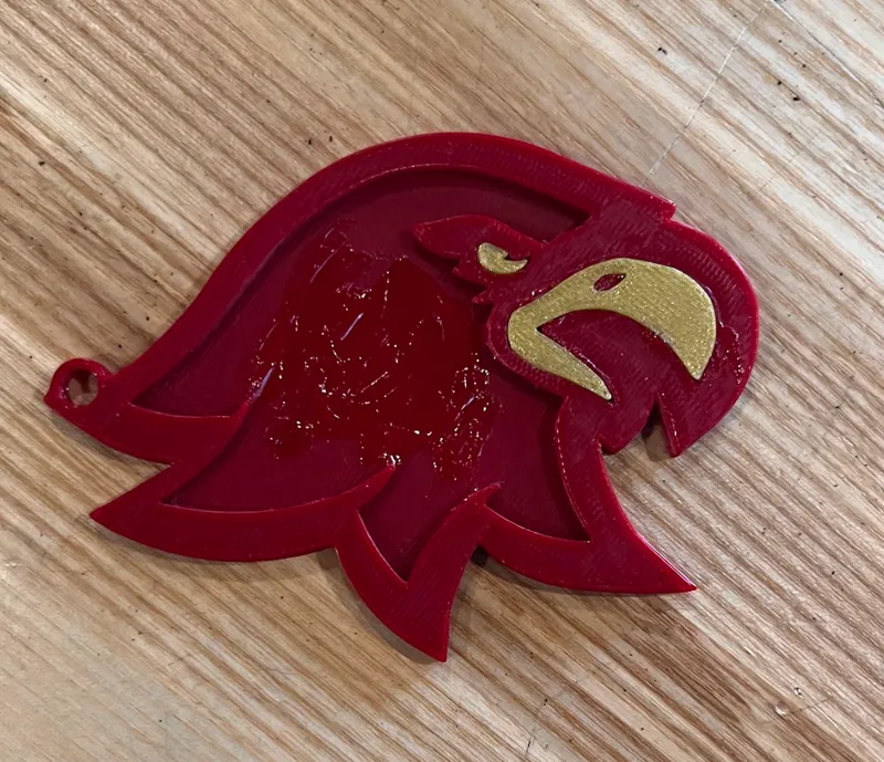 Sharon Eagle Key Chain by Mysterious_VyrusJhones | Download free STL ...