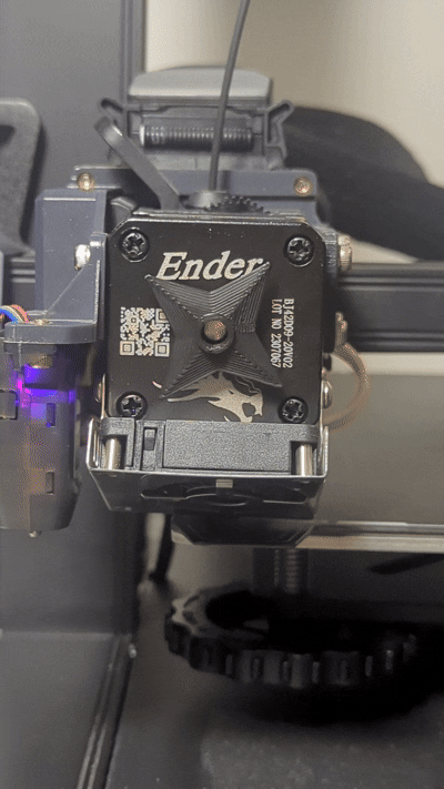Shuriken Extruder visualizer (spinner) Ender 3 S1