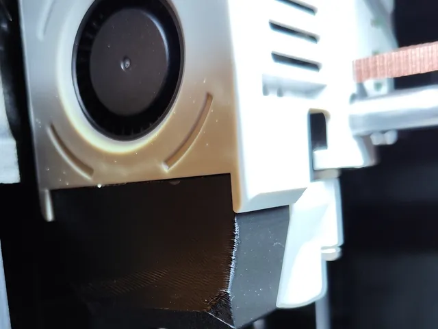 Qidi Q1 Pro 360° part cooler duct: Mod for Volcano nozzle