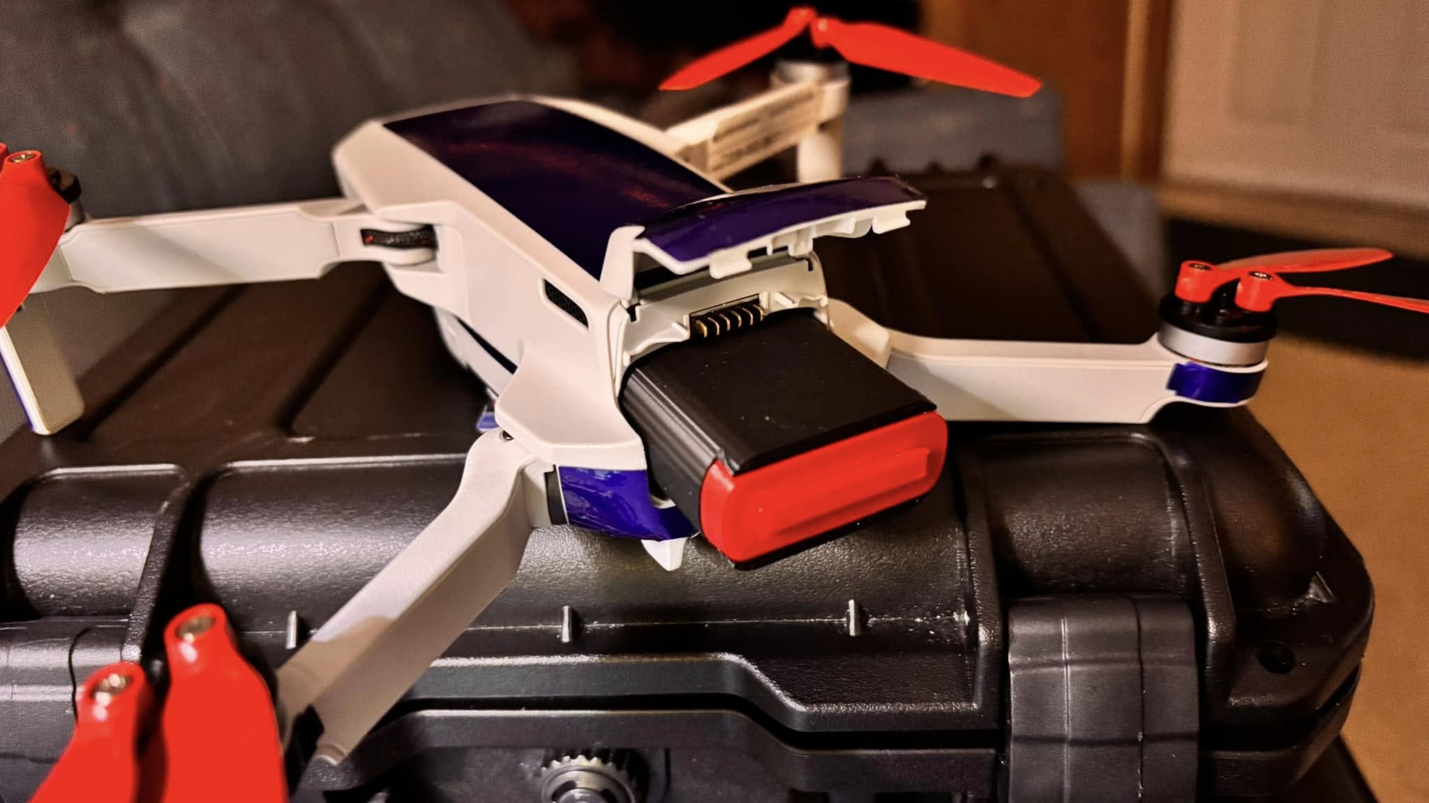 Battery Dummy Storage Compartment for DJI Mini 2, 4K and Specta Mini Drones
