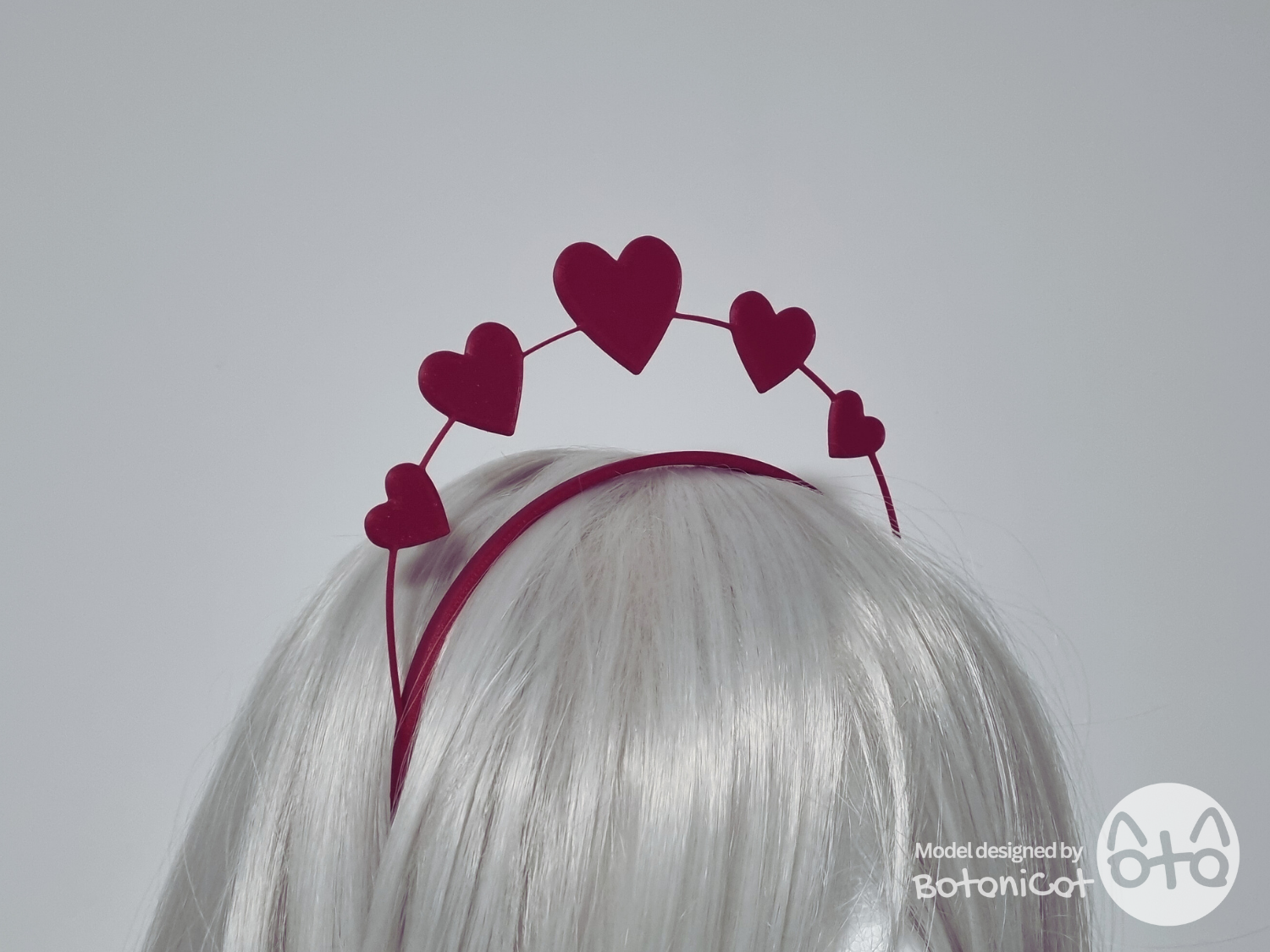 Headband: Hearts Crown