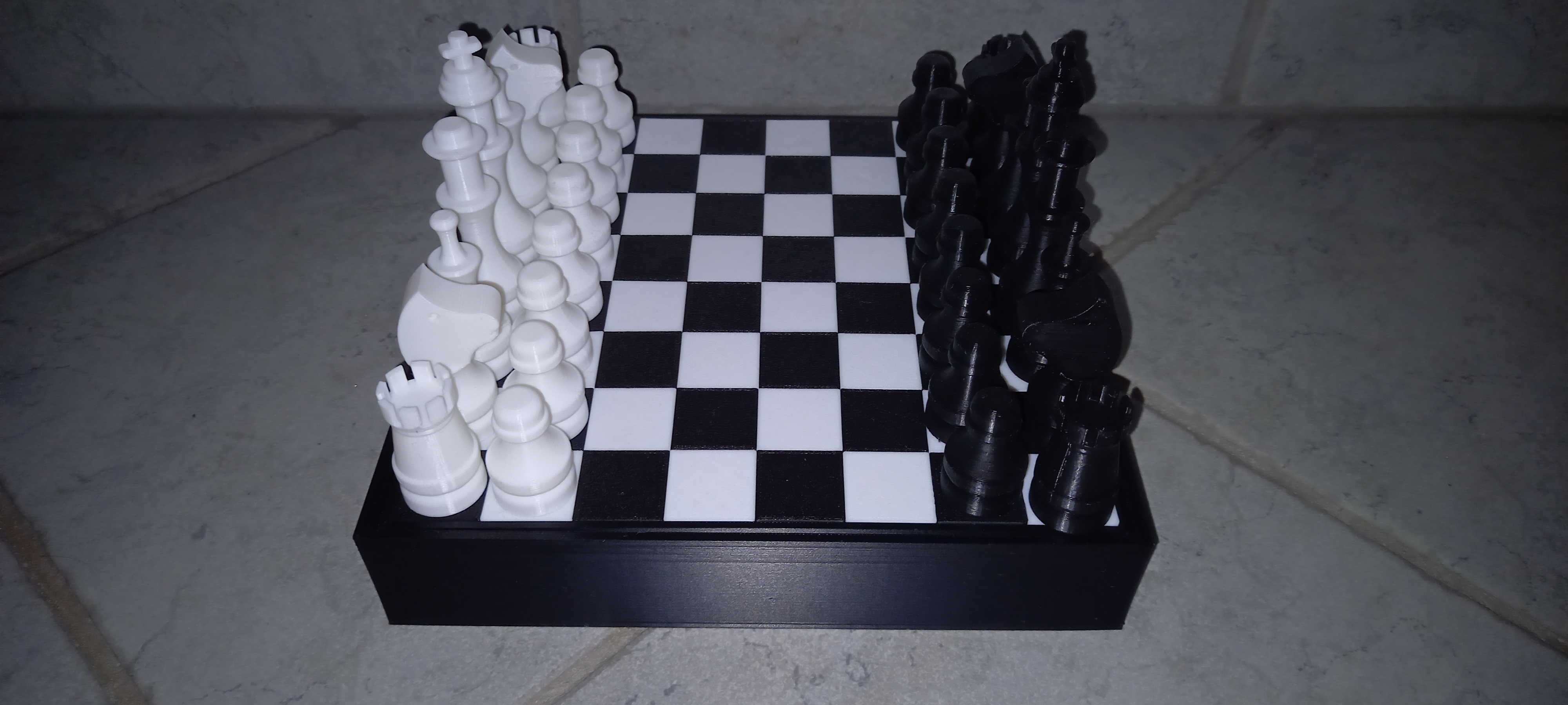 Schachset ohne Farbwechselsystem