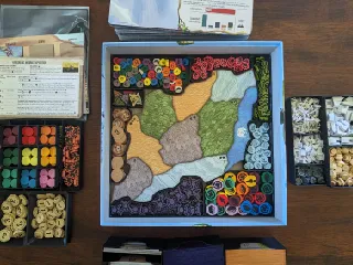 Spirit Island Organizer for All Content (Base Game through Nature Incarnate  including Horizons) In One or Two Boxes by CoookieNomster | Download free  STL model | Printables.com