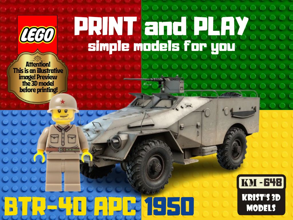 LEGO BTR-40 APC