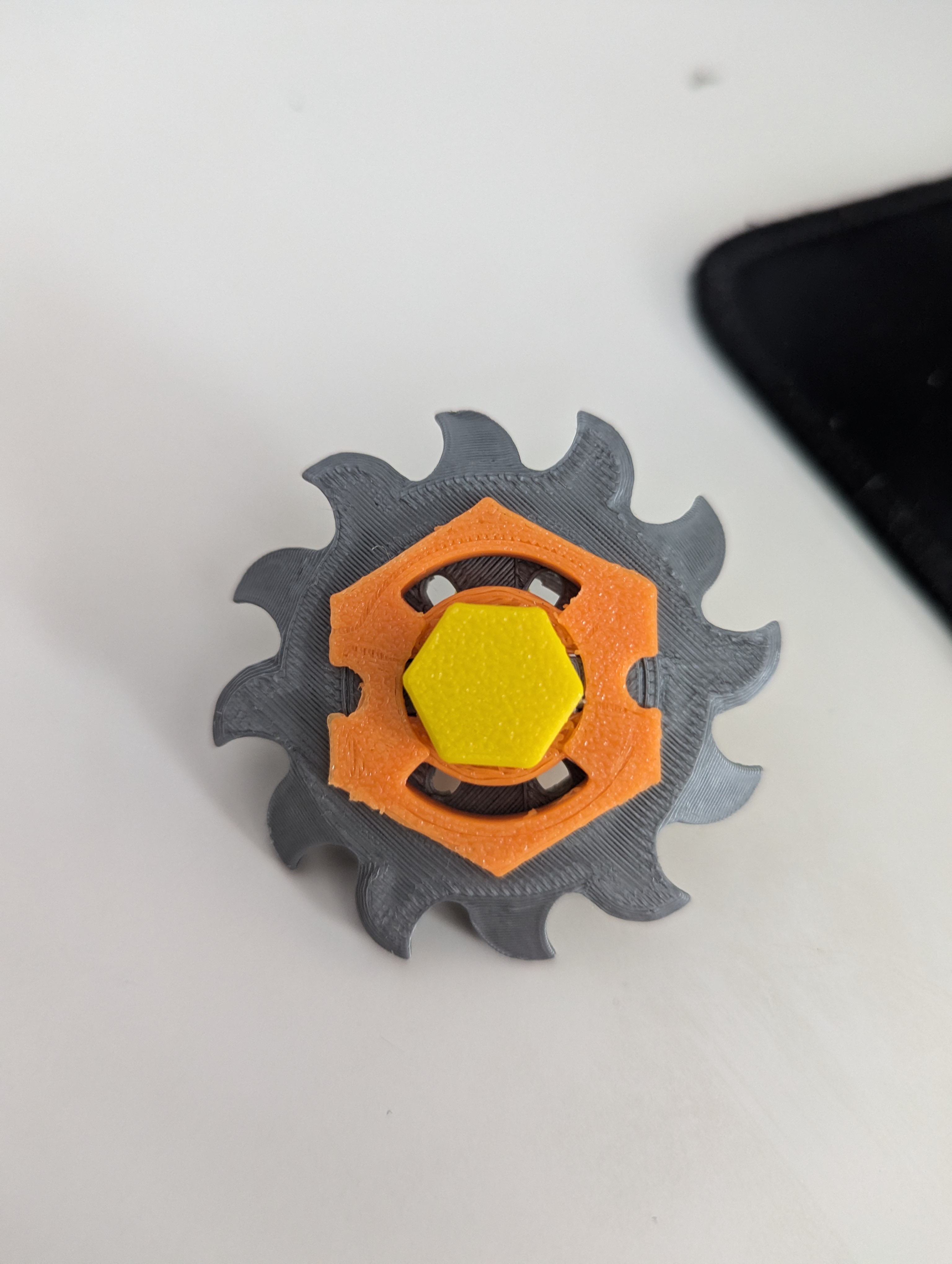 Beyblade Metal Fusion Hexagon inspired Energy Ring