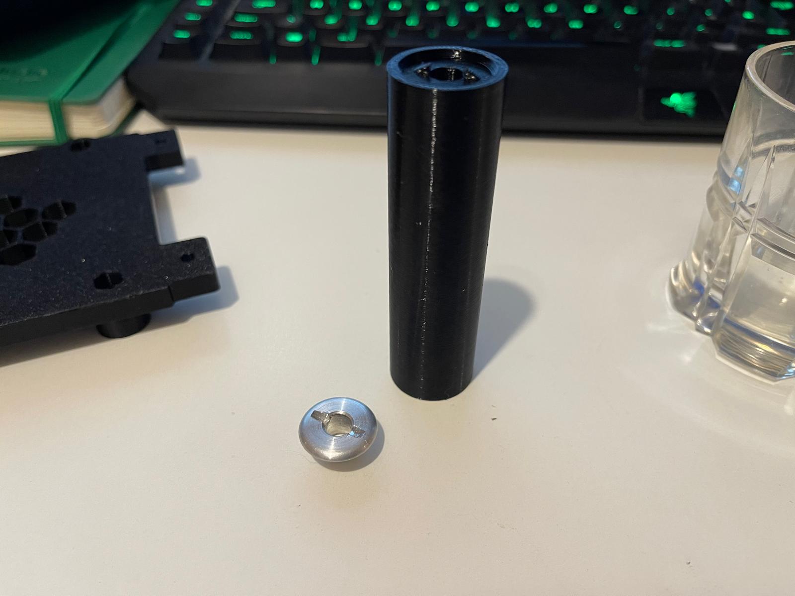 Beetle dash bezel nut tool.