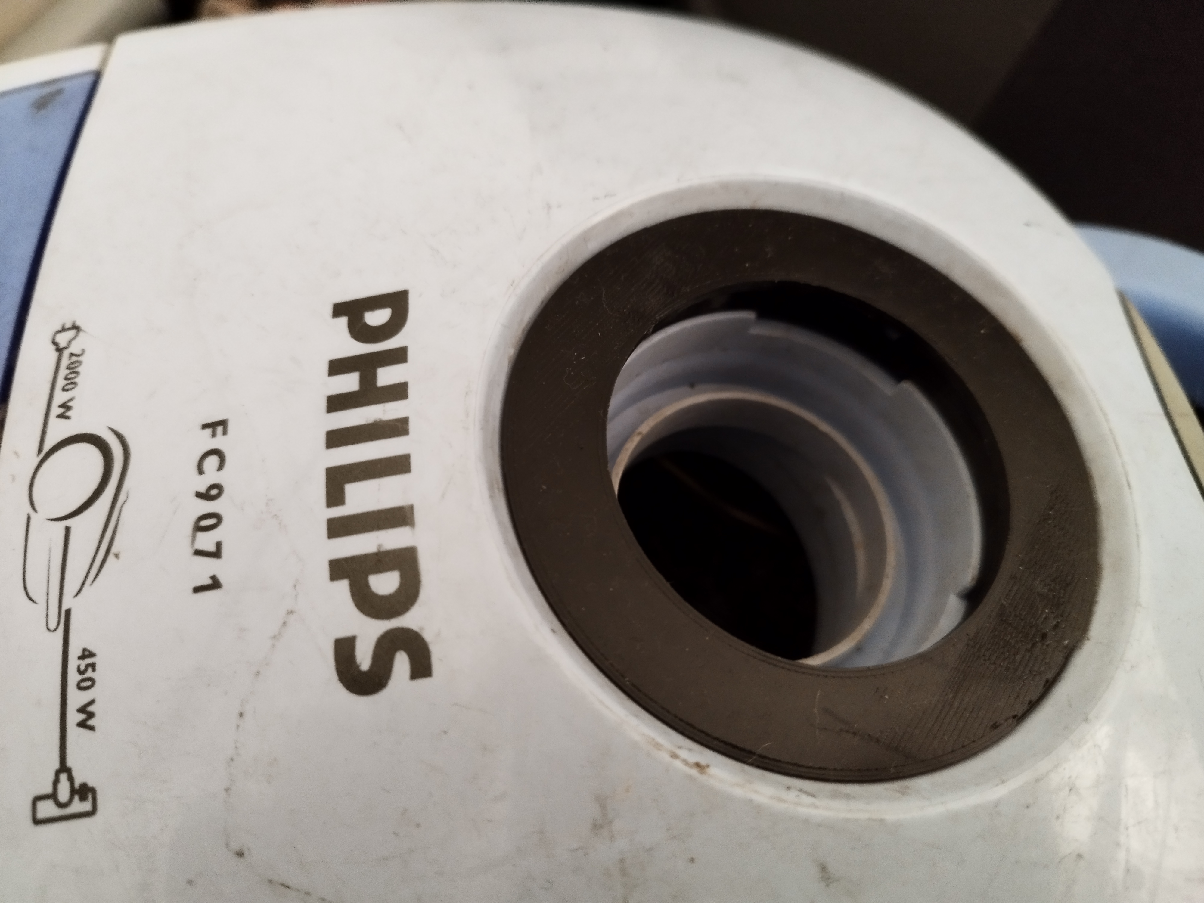 Philips FC9071 vacuum cleaner tube socket