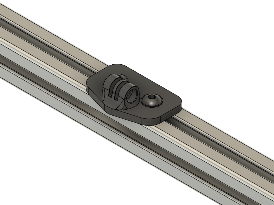 15-Series GoPro Mount 3D model thumbnail