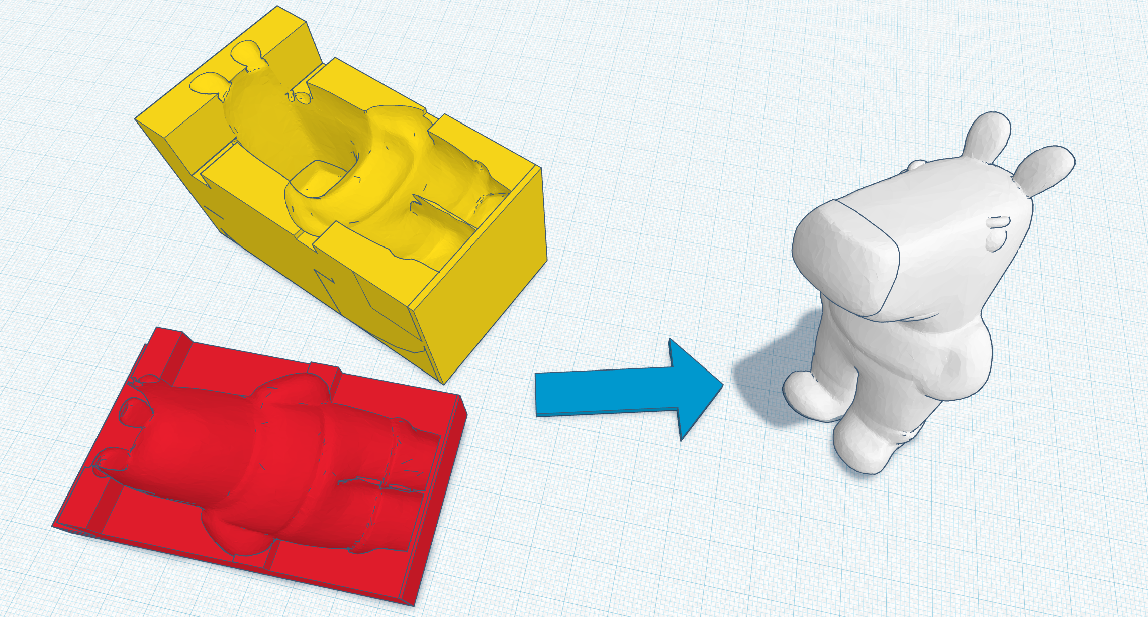 Miniatura 5 do modelo 3D Chill guy snow form