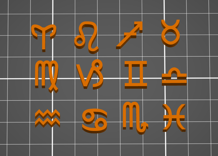 Zodiac Symbols