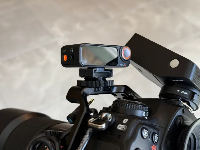 Locking Cold Shoe Mount for DJI Mic 2 Receiver