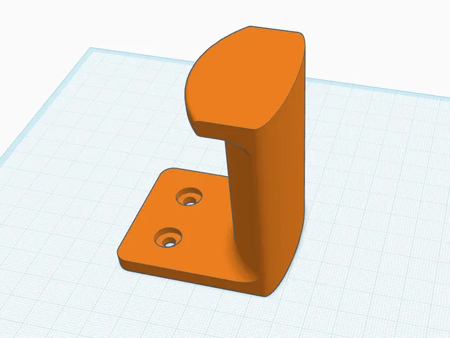 Headset mount rounded edges