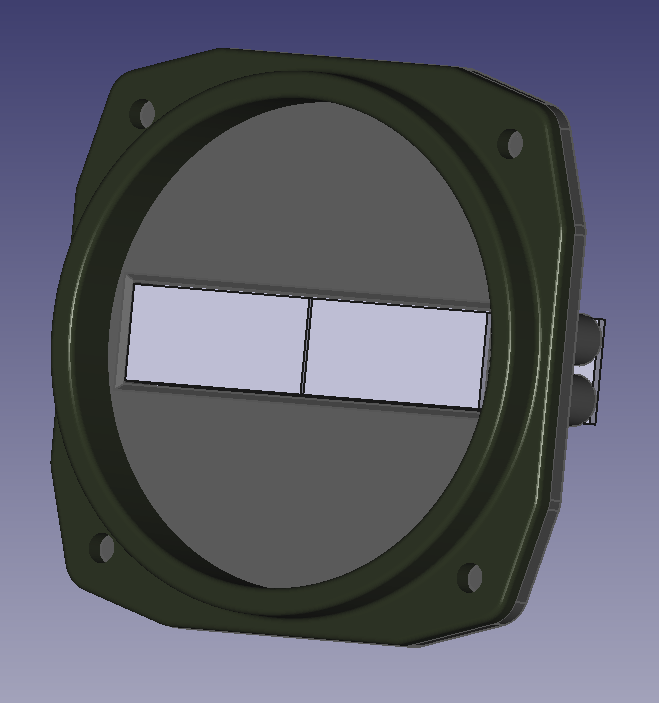 7-Segment Display for Flight Simulation