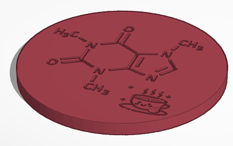 Caffeine Coaster