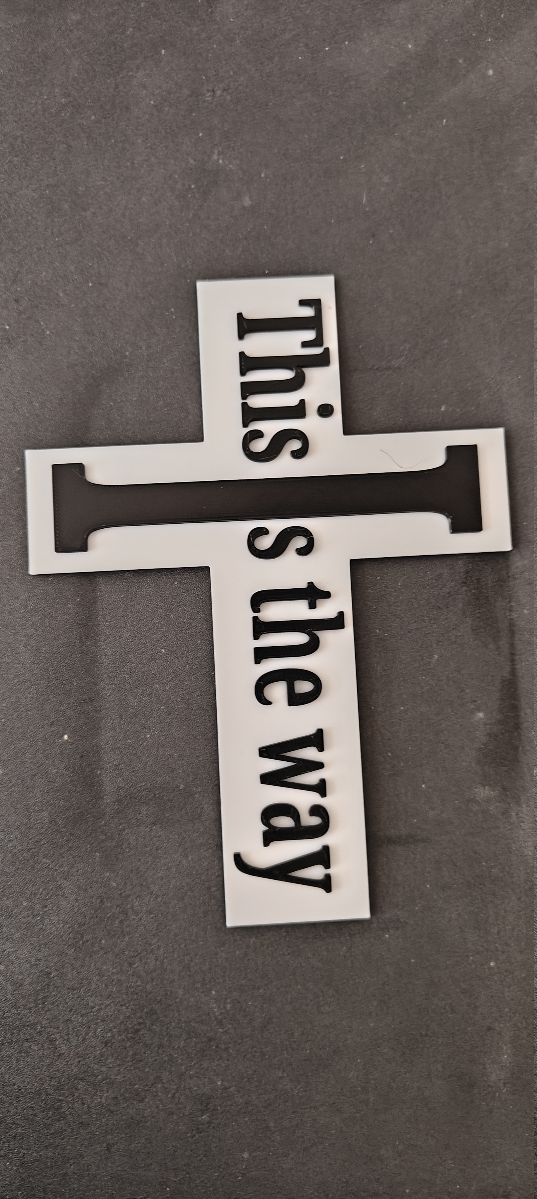 Mandalorian Cross Bookmarker
