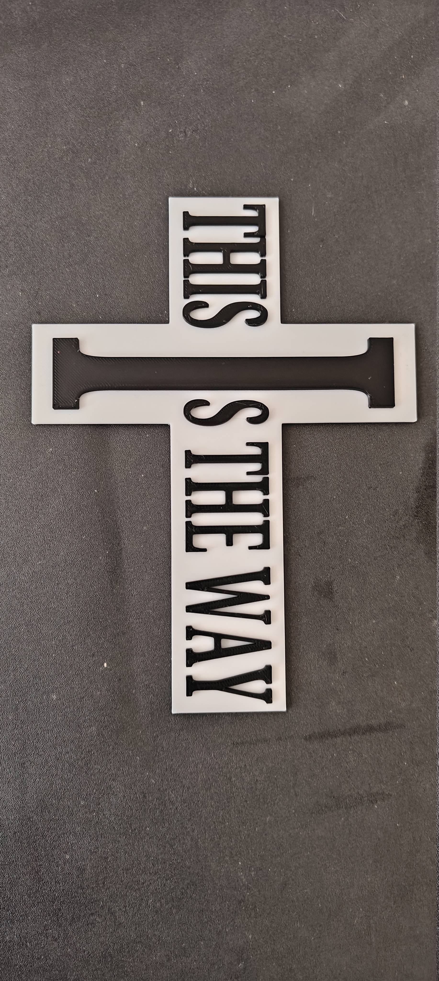 Mandalorian Cross Upper Case BookMarker