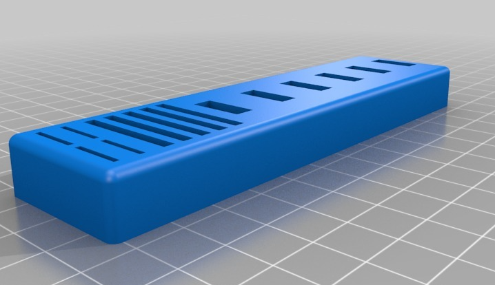 Simpel USB, SD and microSD card holder