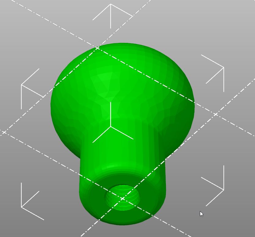 Miniatura 2 do modelo 3D Another simple button (with M12 thread)