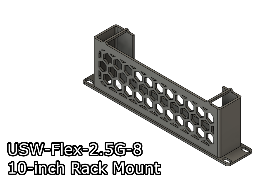 USW-Flex-2.5G-8 10-inch Rack Mount