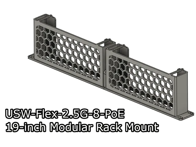 USW-Flex-2.5G-8-PoE 19-inch Modular Rack Mount