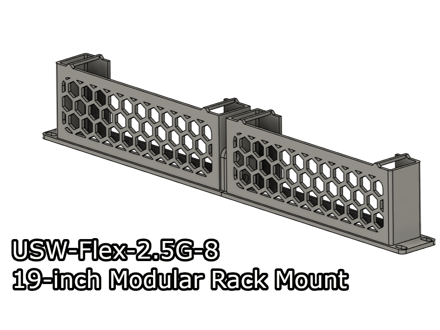 USW-Flex-2.5G-8 19-inch Modular Rack Mount